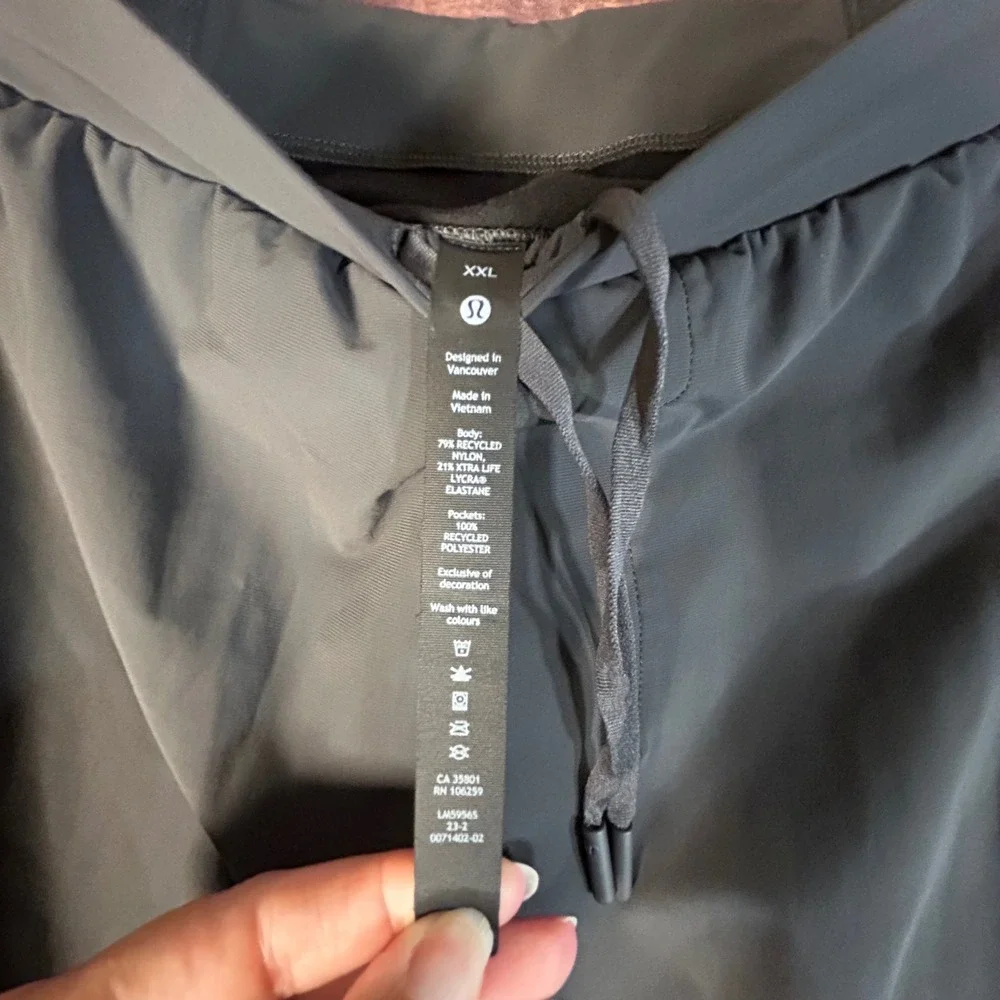 Lululemon Mens Surge Jogger Tall Graphite Grey Athletic Pants LM5956S XXL